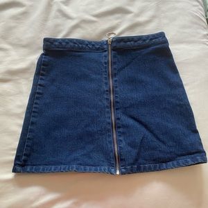 Jean skirt